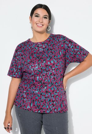 LEO, HALBARM - T-Shirt print - blackberry