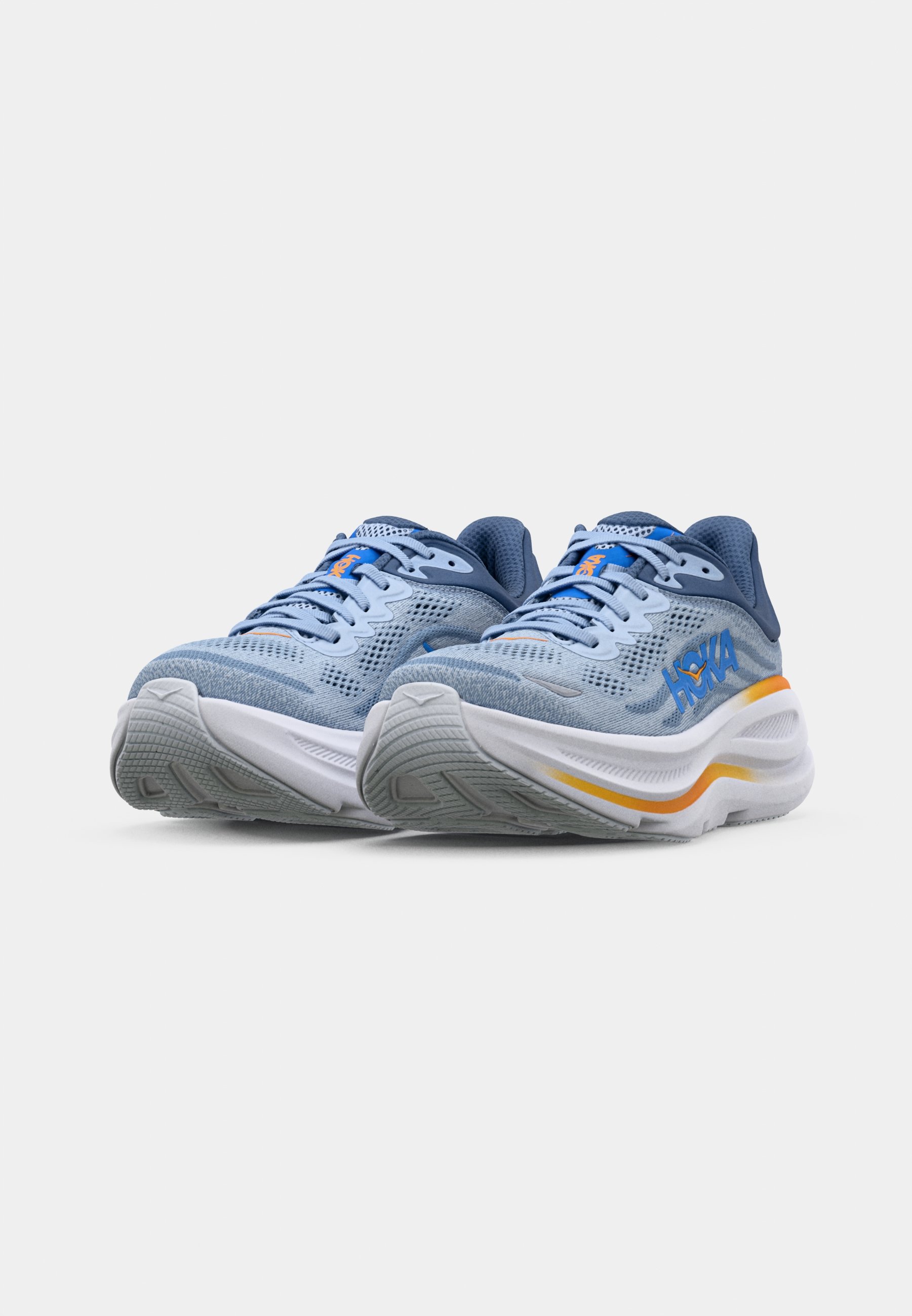 HOKA BONDI 9 - Zapatillas running asfalto - drizzle/downpour/azul