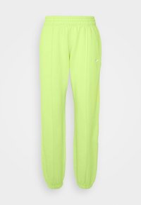 Nike Sportswear W NSW ESSNTL PANT FLC TREND - Calças de fato de treino - atomic green/white