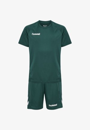 Hummel, HMLPROMO KIDS SET UNISEX - T-shirt print - june bug