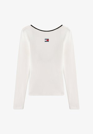 Tommy Jeans, Maglietta a manica lunga - ecru