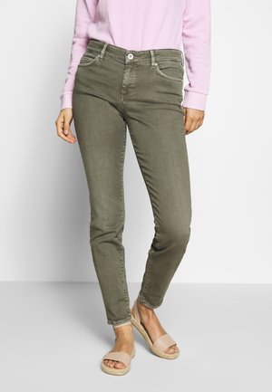 Slim fit jeans - khaki