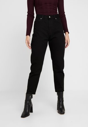 Relaxed fit jeans - black denim