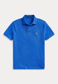 THE ICONIC MESH POLO SHIRT - Bluză polo - new iris blue