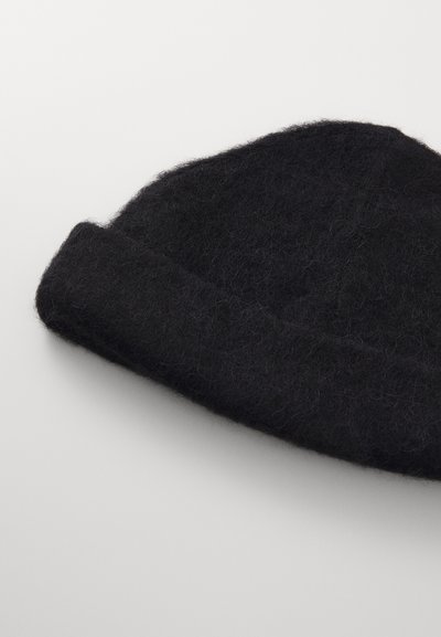 WOOD WOOD GLENN BEANIE UNISEX - Adīta cepure - black