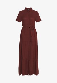 Vero Moda Vmoksana Dolca Vestito Lungo Sable Bordeaux Zalando It
