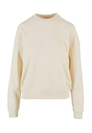 Urban Classics CREWNECK - Sweatshirt - whitesand