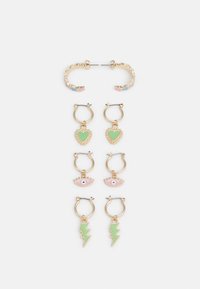 PCFENA EARRINGS 4 PACK - Brincos - gold-coloured