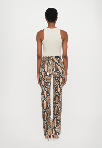Roberto Cavalli TROUSERS - Karcsúsított farmerek - brown