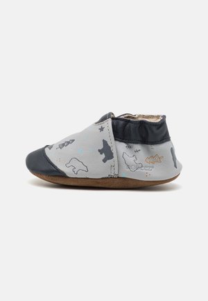 WINTERING BEAR UNISEX - První boty - gris clair/marine