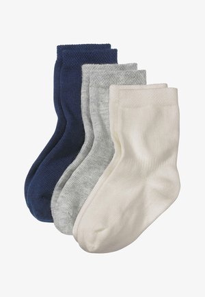 hessnatur 3ER- PACK UNISEX - Sokken - marine
