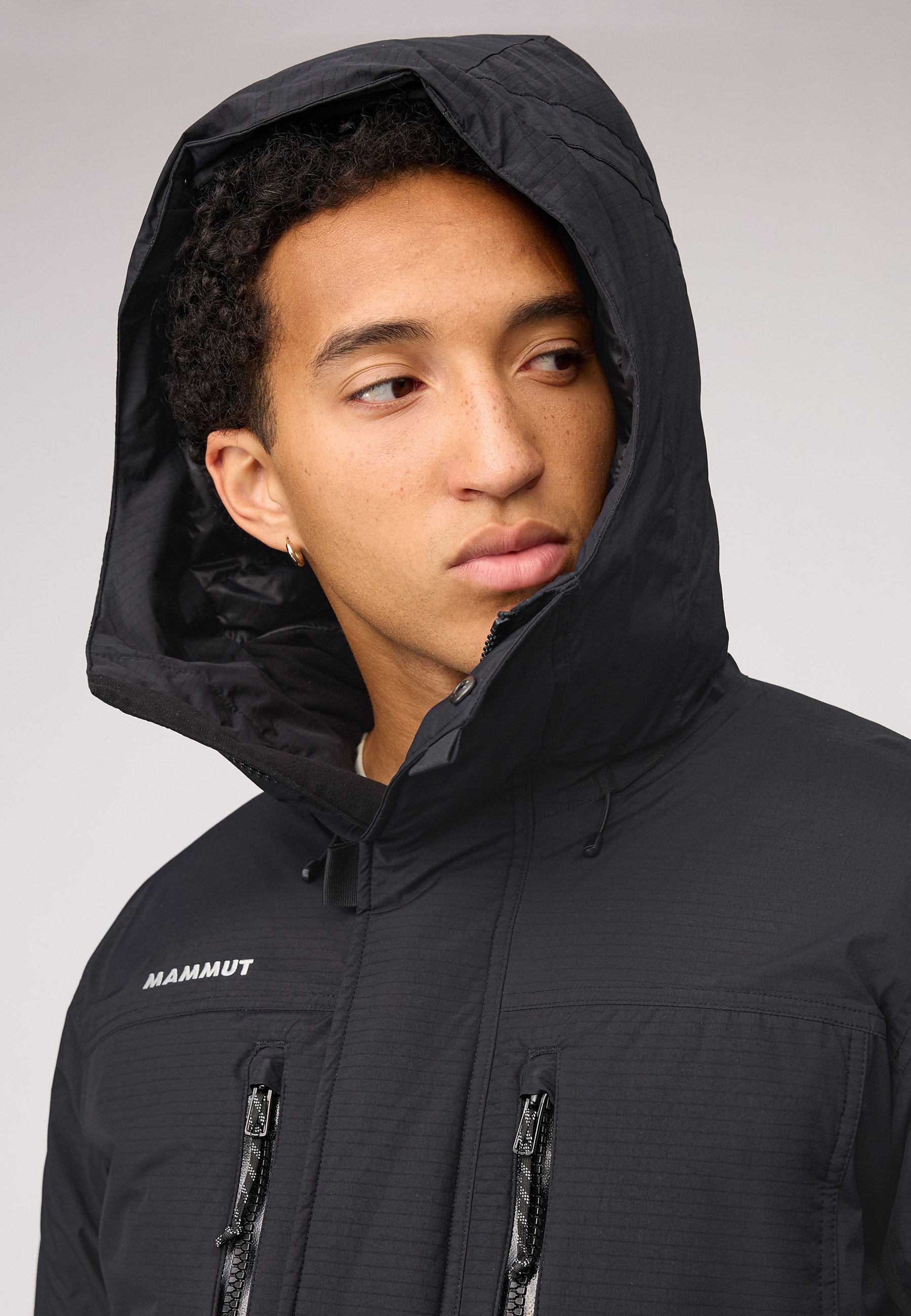 Mammut ARCTIC IN - Down coat - black - Zalando.co.uk