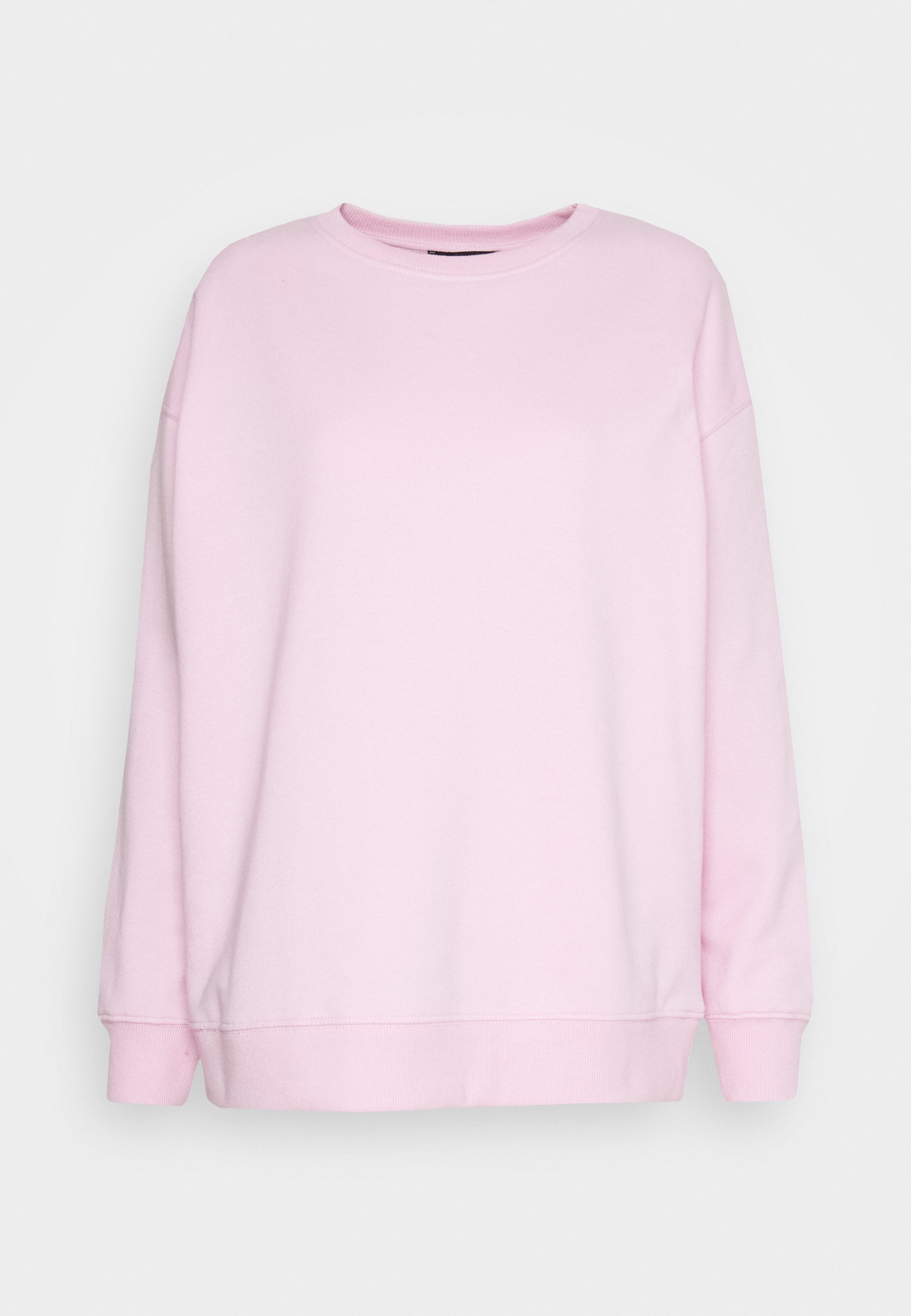 bright pink sweatshirt