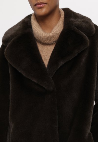 STAND STUDIO CAMILLE COCOON COAT - Vinterkåpe / -frakk - ash brown