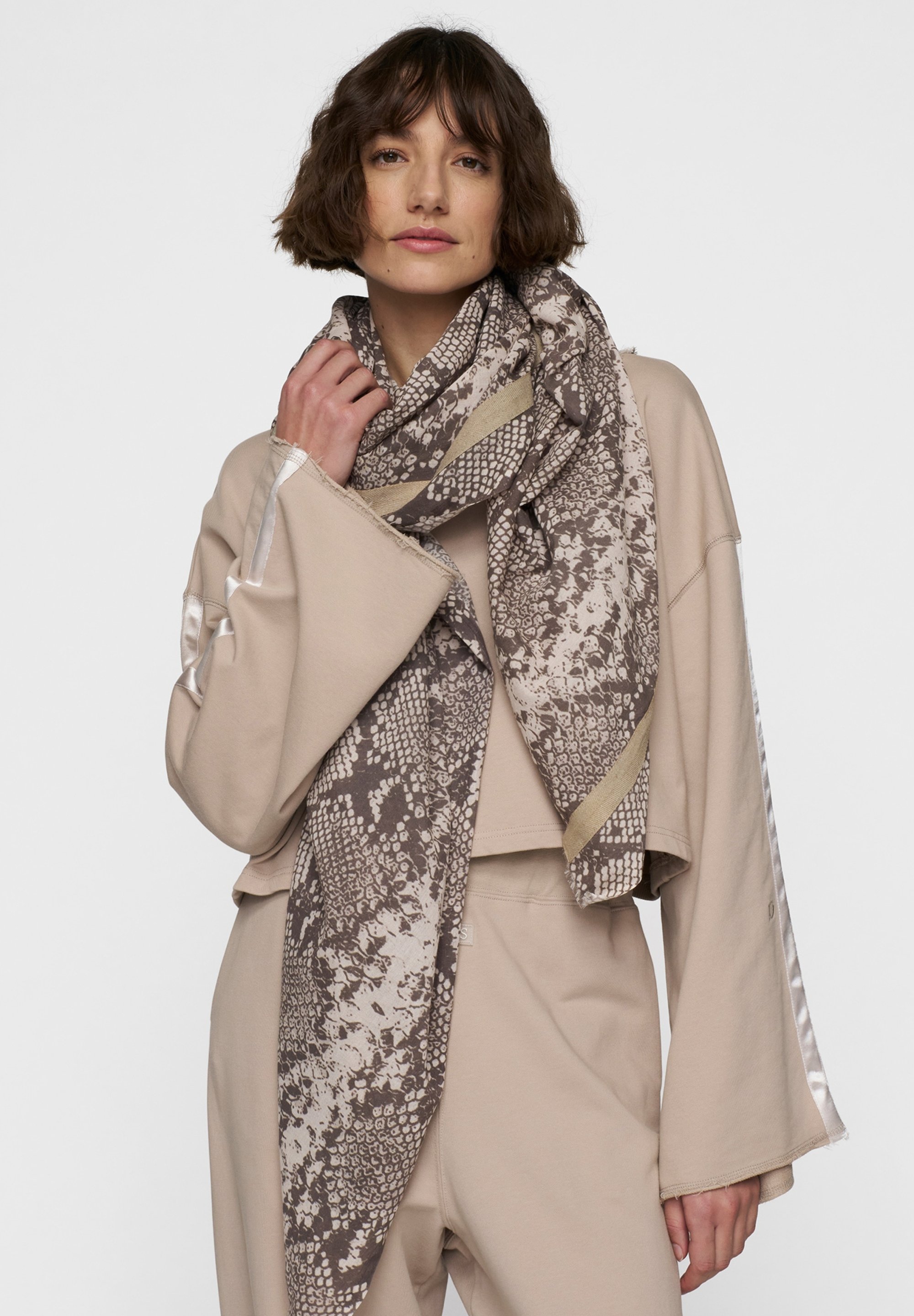 10DAYS Sciarpa ecru/beige