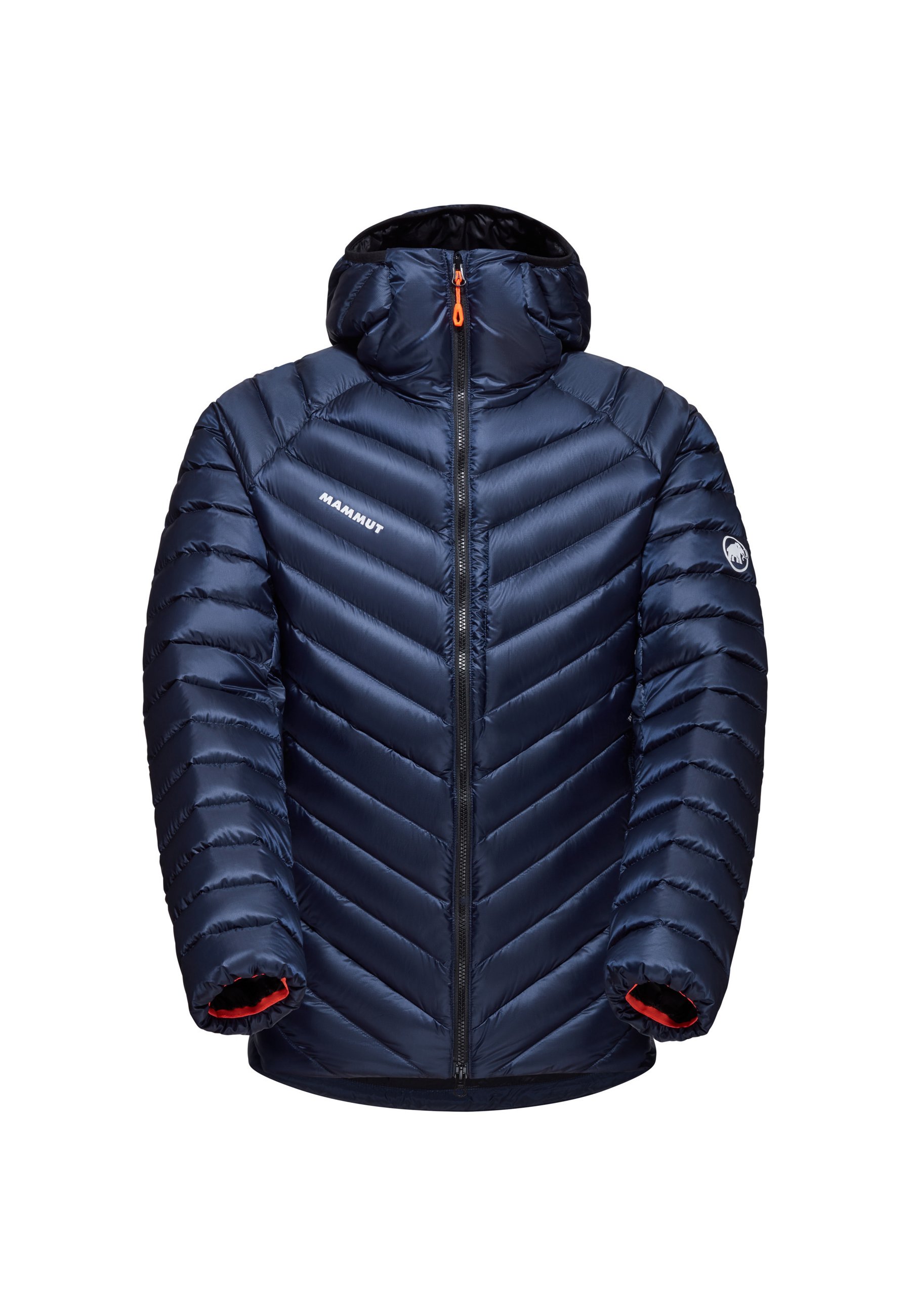 Mammut BROAD PEAK IN HOODED - Down jacket - marine black/blue