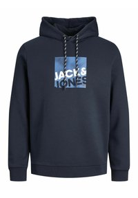 JACK & JONES Herren Kapuzenpullover - Relaxed Fit Aus Baumwolle/Polyester