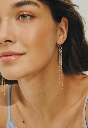 Next, CHAIN DROP FISH HOOK EARRINGS - Earrings - gold-coloured tone