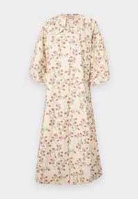 Momo Robe Helmstedt MOMO DRESS - Robe longue - broderie anglaise/blanc - ZALANDO.FR