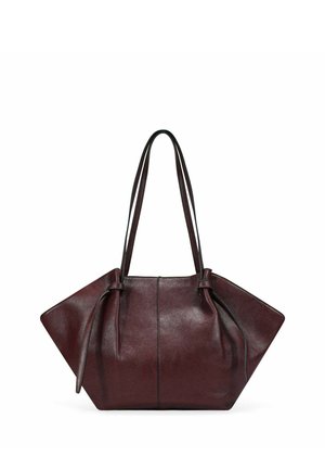 Bosanova, BOLSO DE HOMBRO BURDEOS CON CREMALLERA - Bolso de mano - burdeos