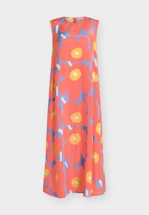 Marimekko, MIGOT UNIKKO DRESS - Maxikjoler - blue/red/orange