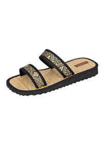 CINNEA MAYA - Mules - gold  gemustert