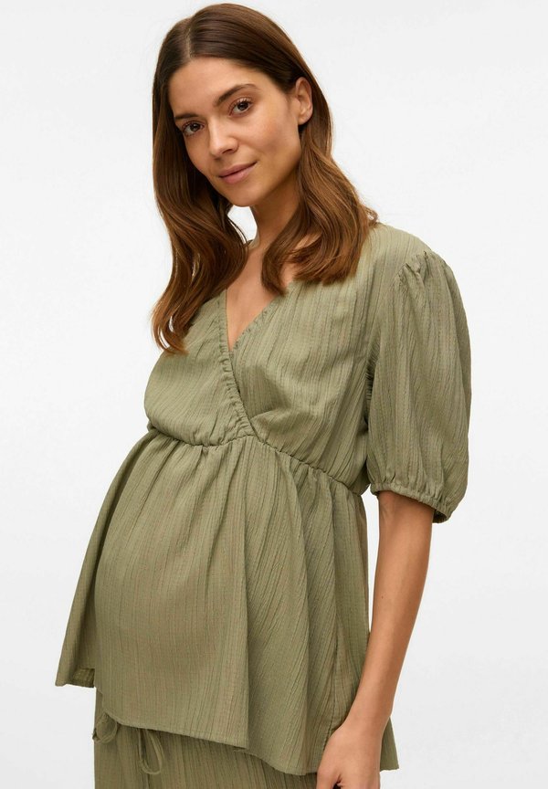 NORMAL GESCHNITTEN - Bluse - tea