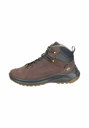Schnürstiefelette - braun
