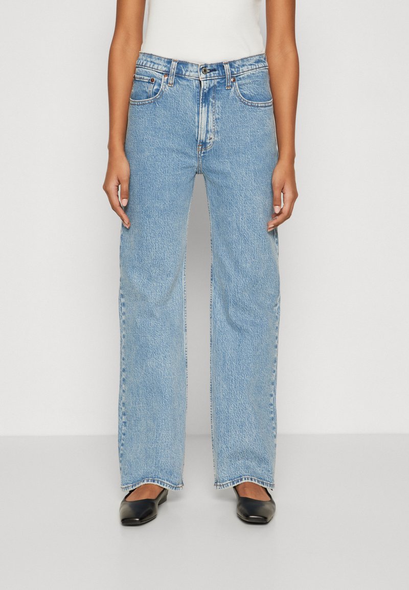 Abercrombie & Fitch 90S Jeans Relaxed Fit medium marble/bluedenim Zalando.dk