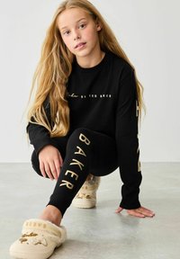 Baker by Ted Baker REGULAR FIT - LOGO BACK PRINT SET - Pidžamas komplekts - black