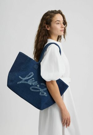 Tote bag - blue denim