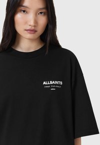 AllSaints UNDER AMELIE TEE - T-shirt con stampa - black