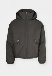 HOODED PUFFER JACKET - Winterjas - dark grey
