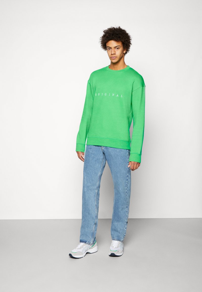 Jack & Jones CREW NECK Sweatshirt island green/green Zalando.co.uk