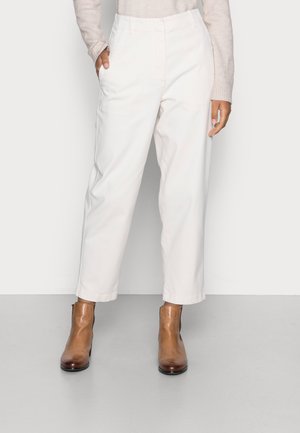 PANTS MODERN BARREL LEG HIGH WAIST POCKET - Vaqueros rectos - shaded sand