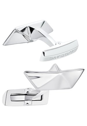 ESSENTIALS - Manschettenknopf - silver-coloured