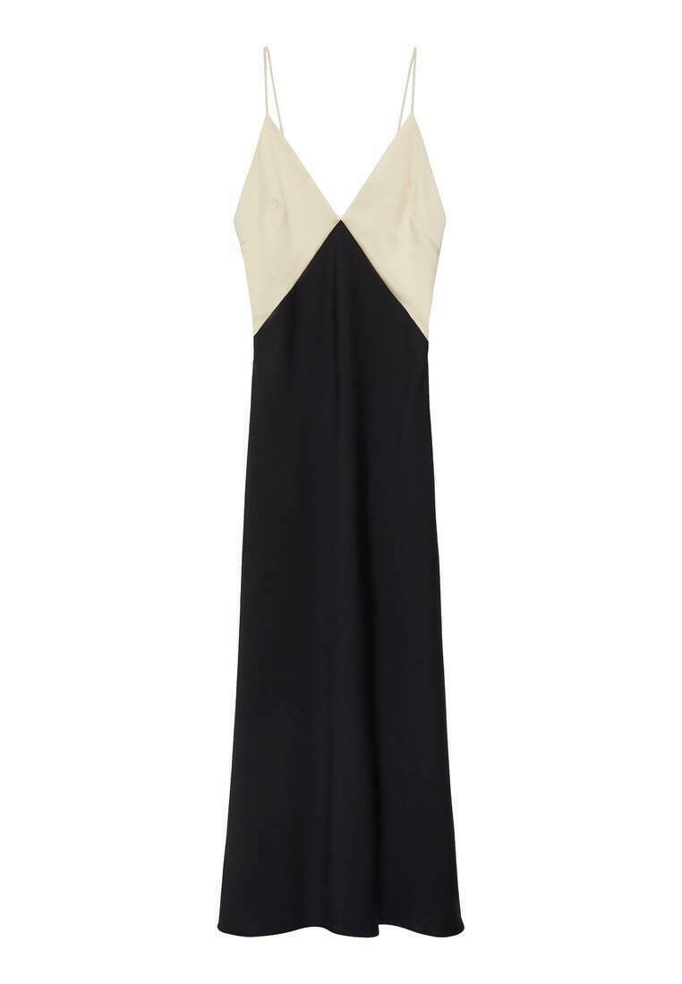 Mango Cocktailjurk zwart Mango Cocktailjurk zwart