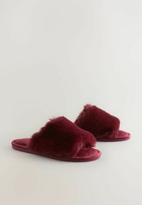 REGULAR FIT - Papuče - berry red