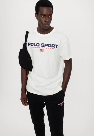 Polo Ralph Lauren ATHLETIC UNISEX - Calças de fato de treino - black/white