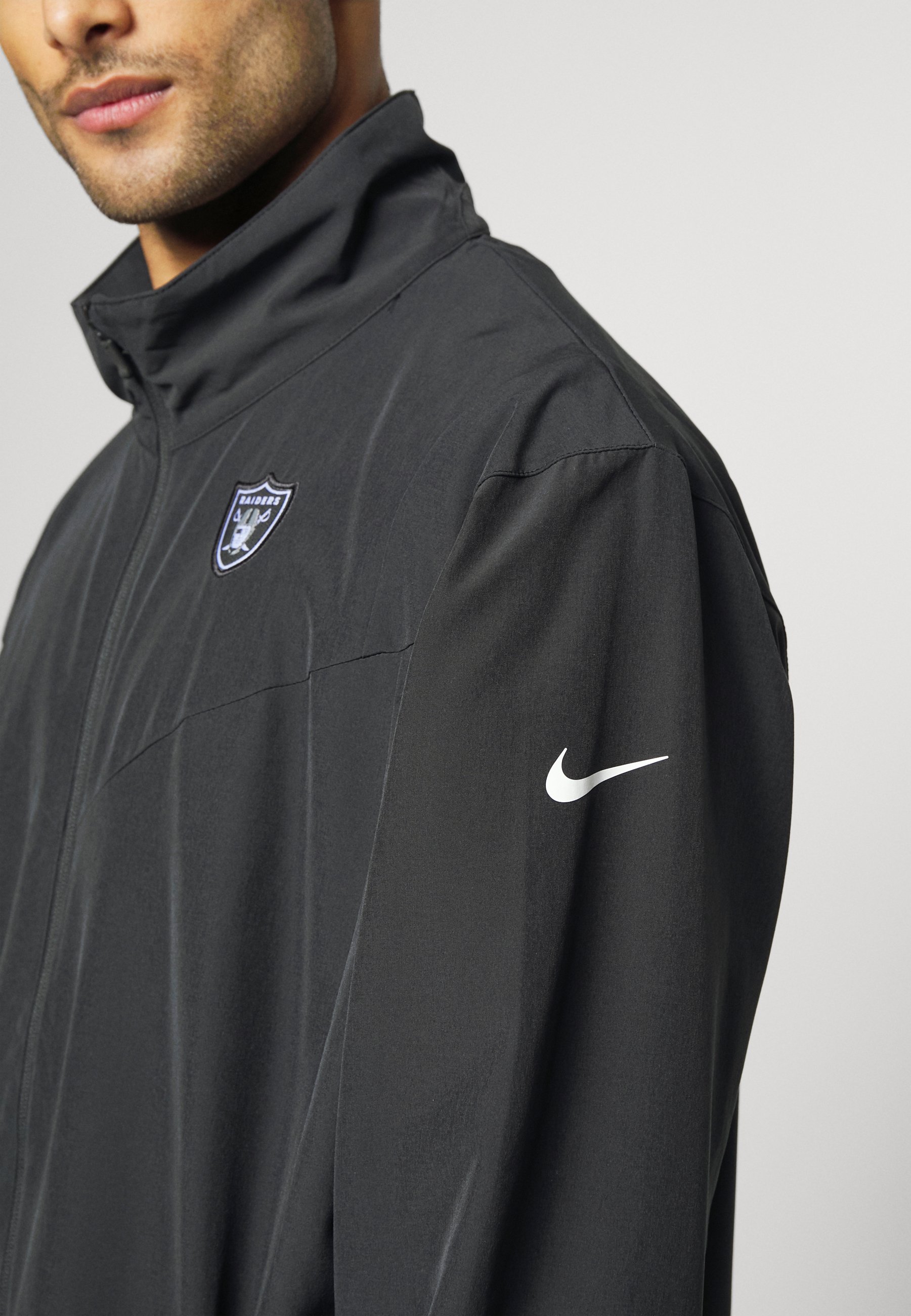 raiders on field jacket