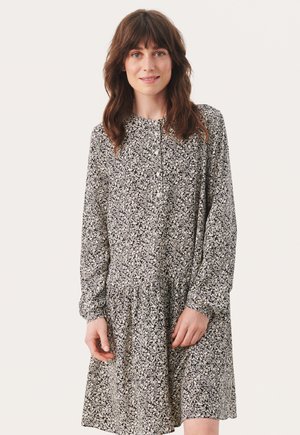 ALLIE - Shirt dress - black mini print