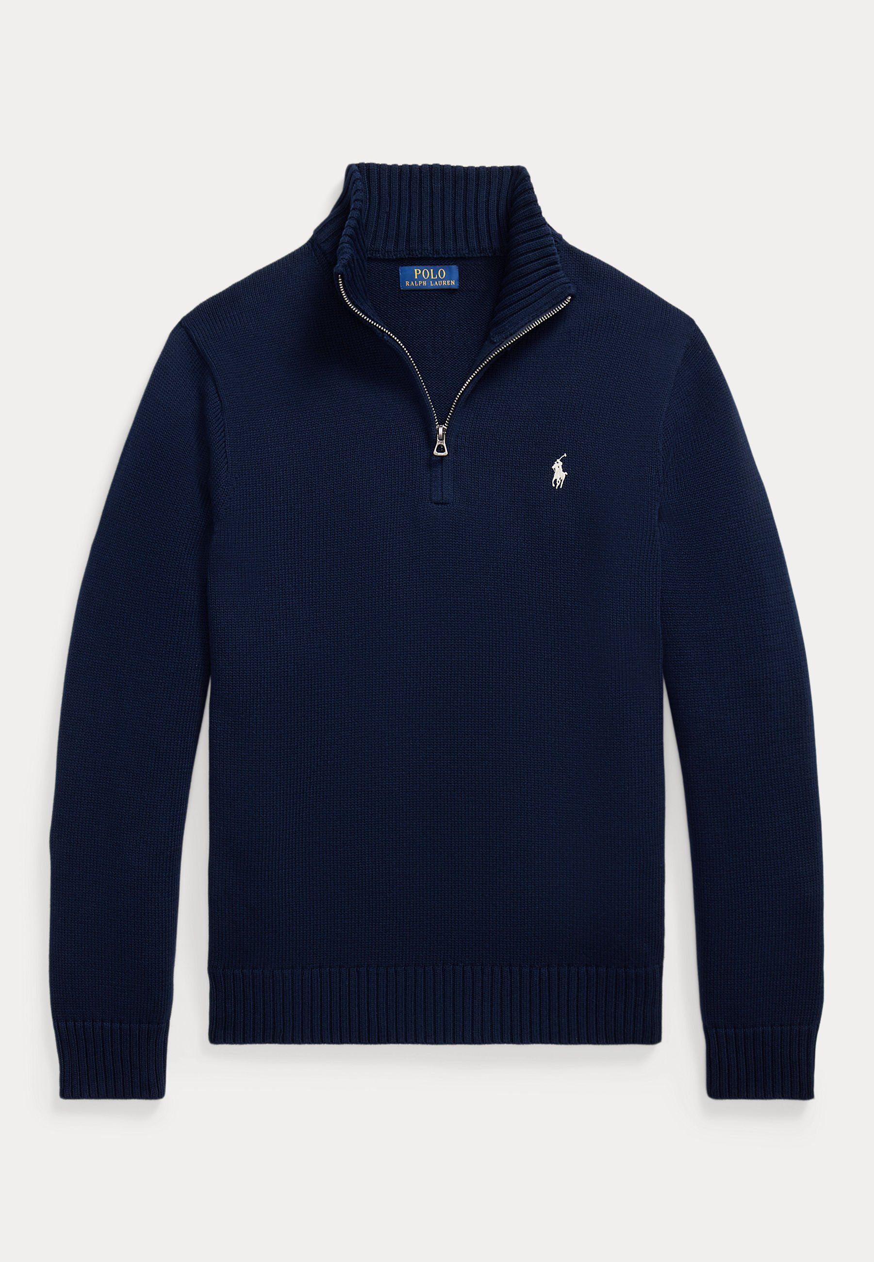 Polo Ralph Lauren CABLE-KNIT COTTON QUARTER-ZIP SWEATER - Jersey