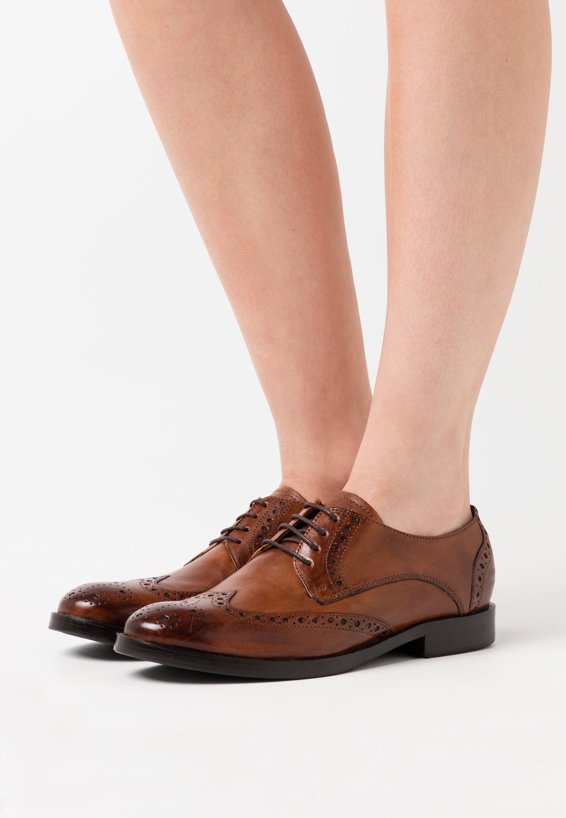 Melvin & Hamilton AMELIE Snøresko pisa woodnavy Melvin & Hamilton AMELIE Pensko med snøring pisa black