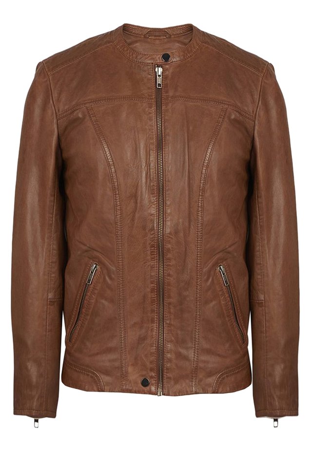 Veste en cuir - brown