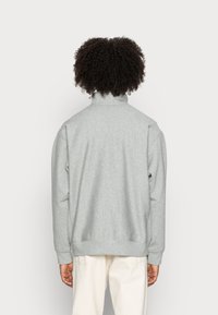 Carhartt WIP HALF ZIP AMERICAN SCRIPT - Sweatshirt - grey heather