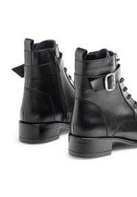Yokono PLANO MONS - Lace-up ankle boots - black