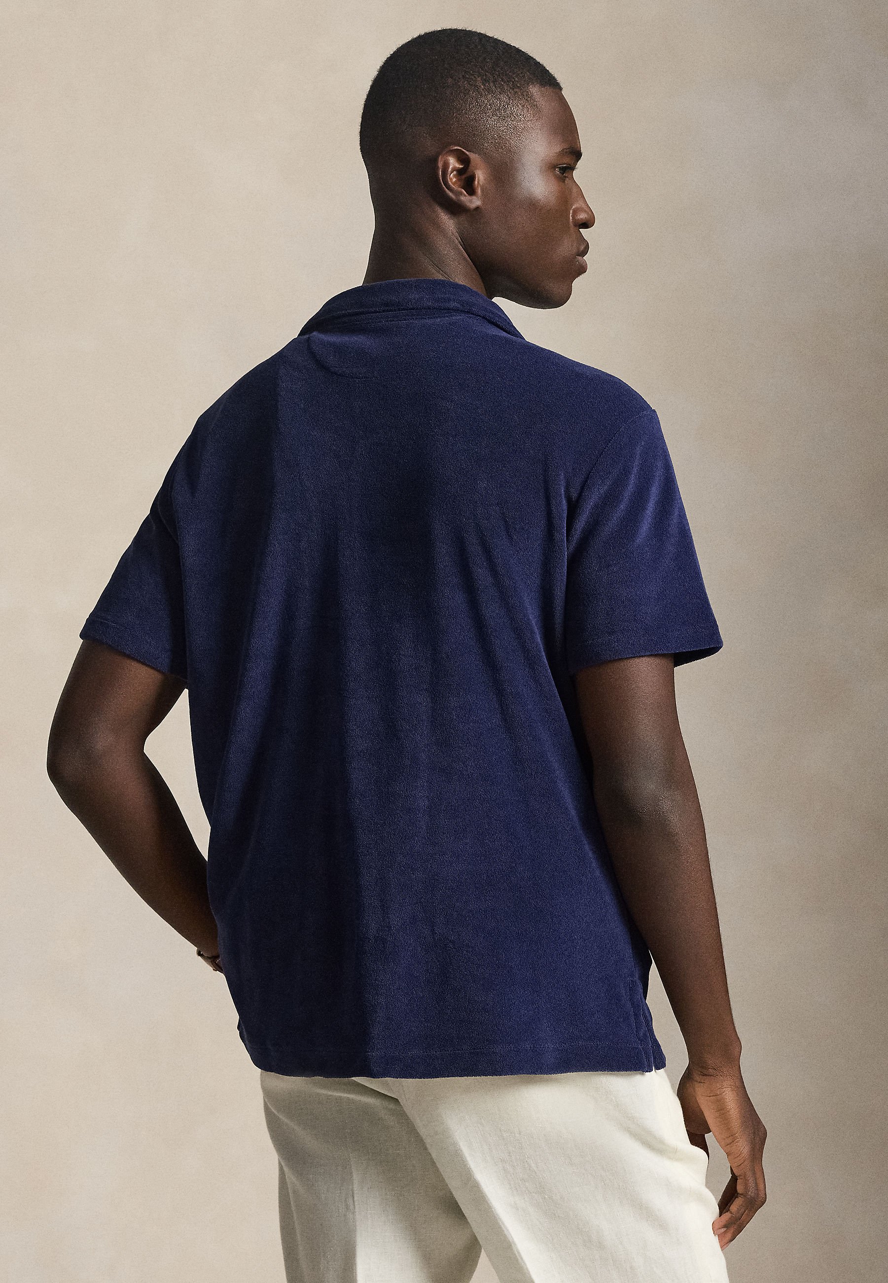 Polo Ralph Lauren CUSTOM SLIM FIT TERRY CAMP SHIRT - Shirt Polo Ralph Lauren CUSTOM SLIM FIT TERRY CAMP SHIRT - Shirt