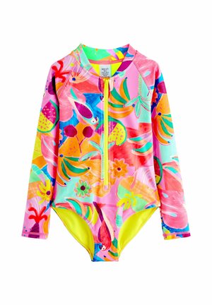 REGULAR FIT - LONG SLEEVED - Maudymosi kostiumėlis - orange tropical