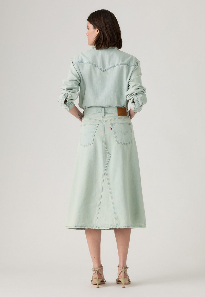 Levi's® DECON - Áčková sukně - light blue