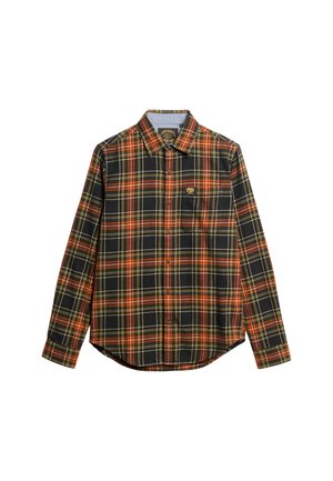 Superdry & Co LONG SLEEVE LUMBER - Overhemd - bryce check black